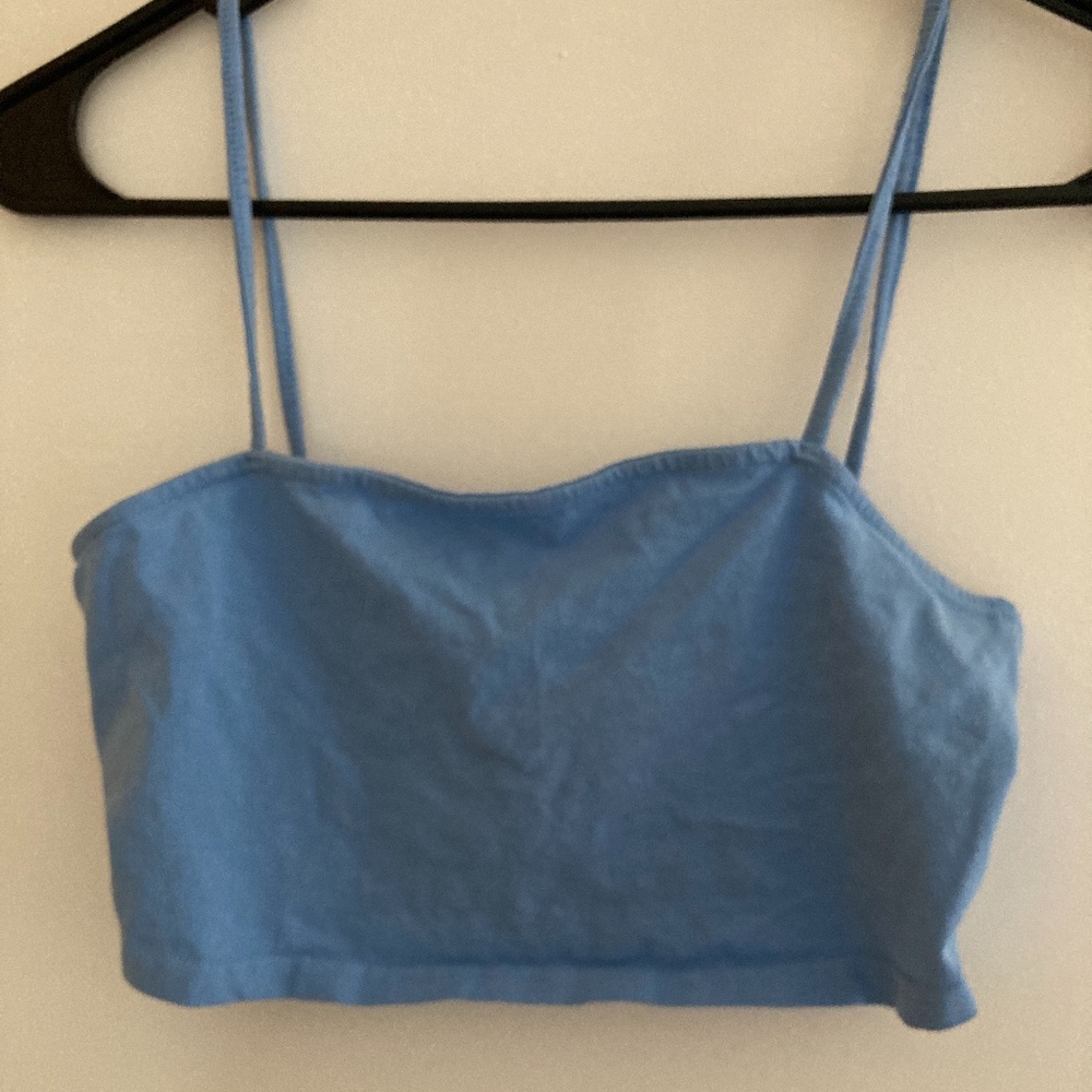 Light blue tank top